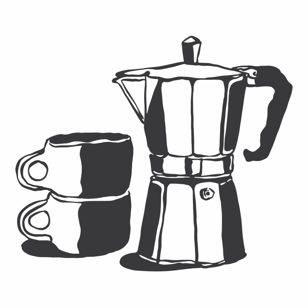 coffee pot illustration