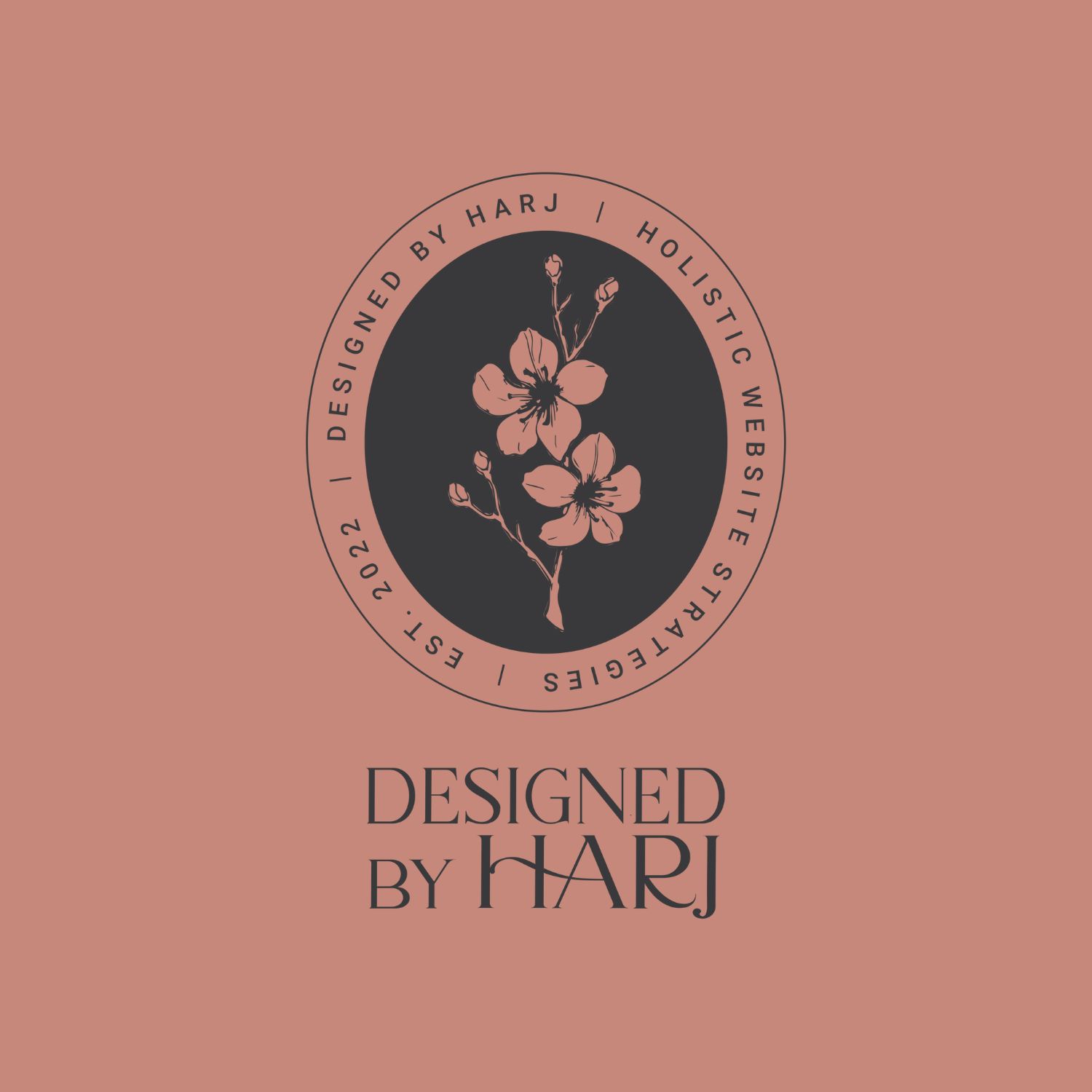 Designed by Harj logo